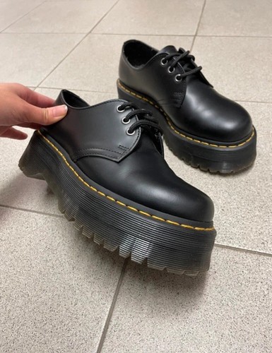 Martens 1461 quad nero - -,