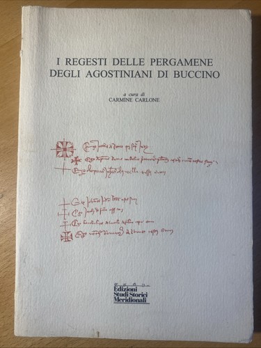 Regesti dalla pergamena - regesti,