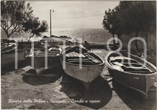RIVIERA DELLE PALME - VARIGOTTI - BARCHE A RIPOSO - FINALE LIGURE (SAVONA) 1963