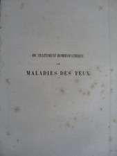 Maladies des yeux traitement