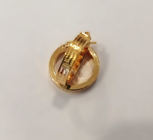 Orecchini cerchio greca - cerchio, oro