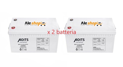 Batterie 200ah per kit