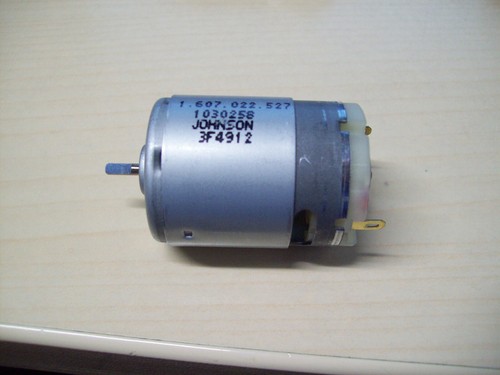 Motor johnson 6v - dc, 3,6v