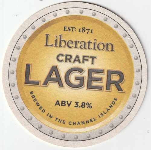 Beer mat liberation brewery - beer,
