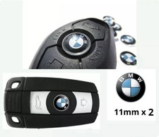 2 PZ. LOGO BMW 11mm ADESIVO