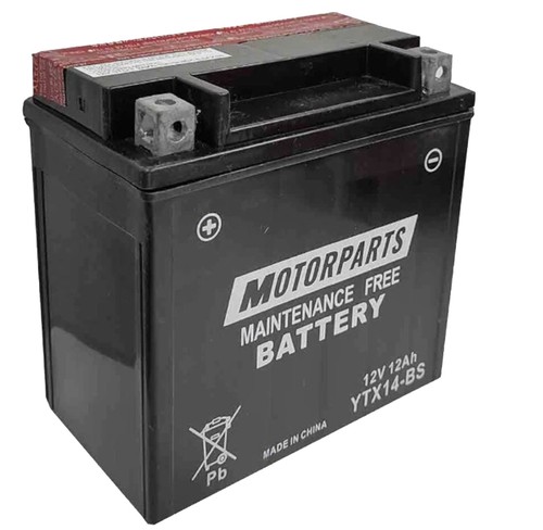 Ytx14 batteria motorparts - ytx14-bs,