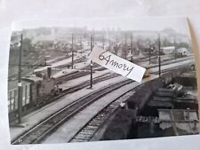 Fotografia Deposito Locomotive di Venezia Mestre Locomotiva a vapore FS Gr 835