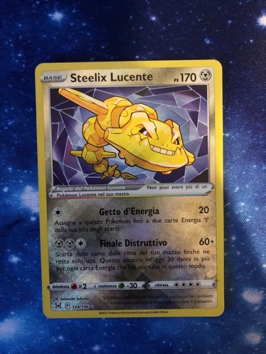 Carta pokémon steelix - carta,