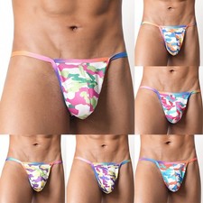 Perizoma Uomo Camouflage Mesh