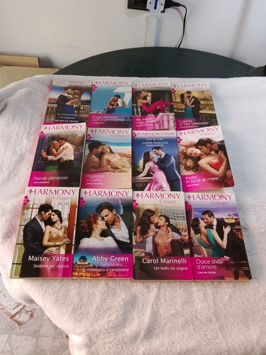 Lotto libri romanzi harmony - lotto,