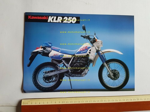 Kawasaki klr 250 depliant - 250,