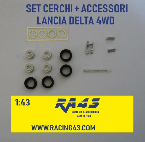 Cerchi wheels lancia - 1/43,