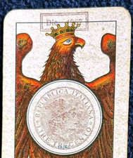 CARTE DA GIOCO ANTICHE- REGIONALI  PIACENTINE DIC. 1967 DAL NEGRO PLAYING CARDS 