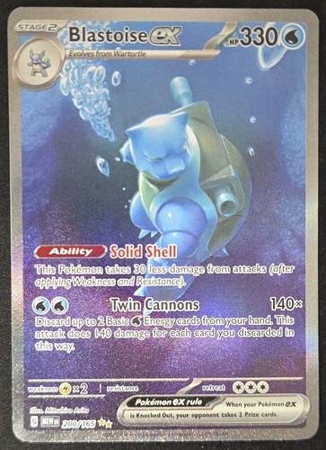 Blastoise 200 165 v 151 - blastoise, 200/165