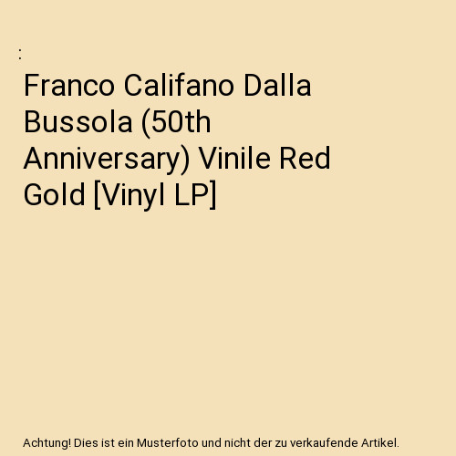 Franco califano dalla - dalla, bussola