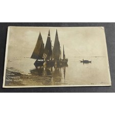 Cartolina Venezia - Barche Chioggiotte nella Laguna