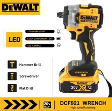 Dewalt avvitatore ad impulsi a batteria 20V 1/2" XR DCF921NT-XJ