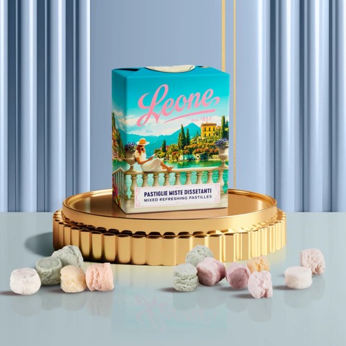 Pastiglie leone scatoletta - leone,