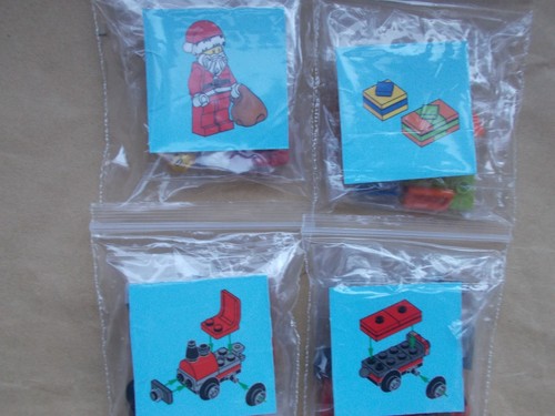 Lego treno babbo - treno, natale