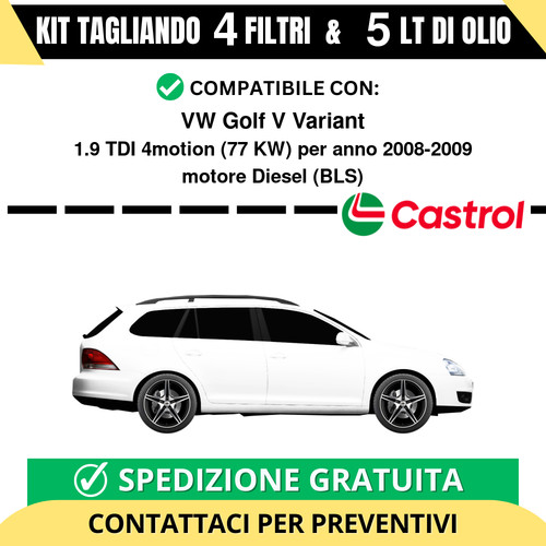 Tagliando per golf v - per,