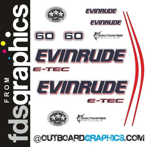 Evinrude 60hp etec e tec - etec, /