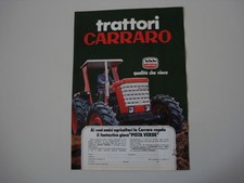 advertising Pubblicità 1977 TRATTORI CARRARO