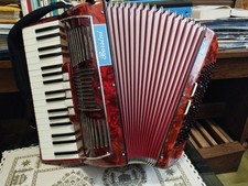 FISARMONICA 80 BASSI REVISIONATA E ACCORDATA IN 3* / 5* CON CUSTODIA ACCORDION