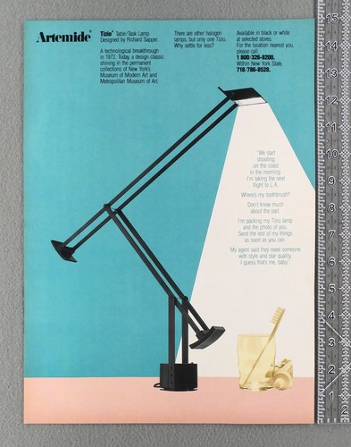 Lampada artemide tizio - artemide,