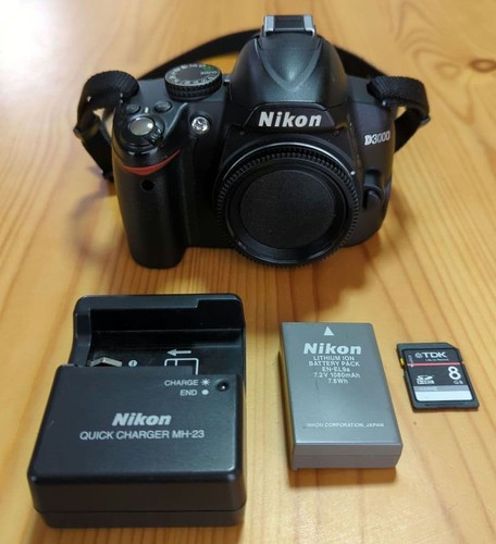 Nikon d3000 corpo - nikon,