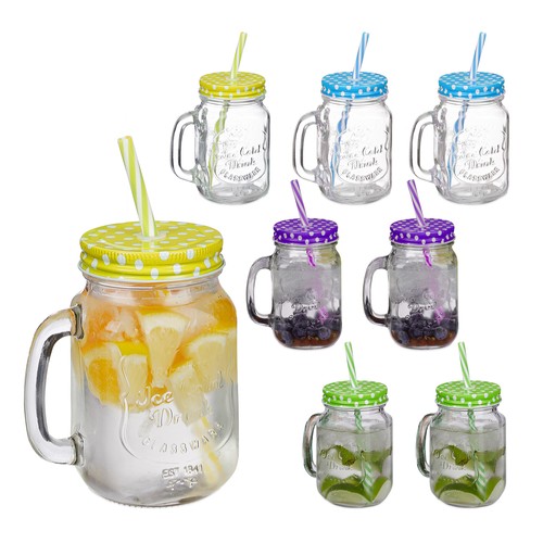 Set tazze vetro - vetro, con