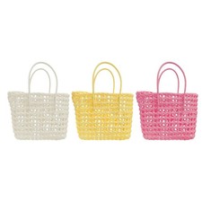 Borsa a mano intrecciata da