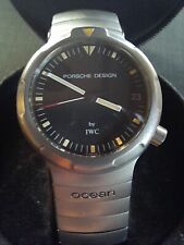 PORSCHE DESIGN by IWC Ocean 500 Automatico Quadrante Nero Data TITANIUM SILVER