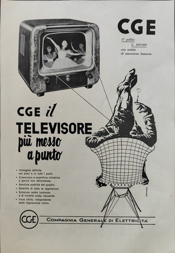 Cge televisore compagnia - televisore,