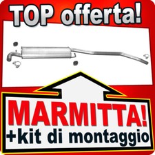 Silenziatore Centrale per FIAT