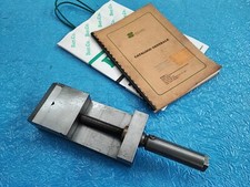 SCUMED morsa 100×100 mm, per fresatrice e rettifica, completa di chiave