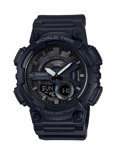 Orologio casio aeq110w uomo - orologio, aeq110w-1b