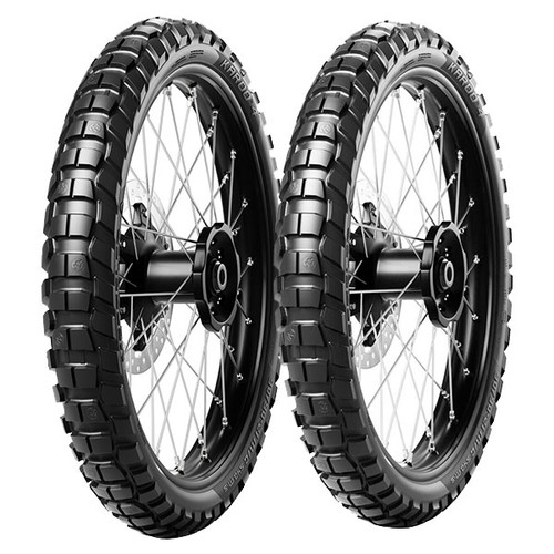 Coppia gomme metzeler 21 - metzeler, 90/90-21