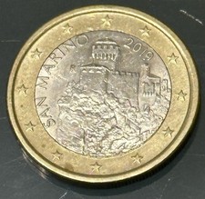 Moneta 1 € San Marino 2019