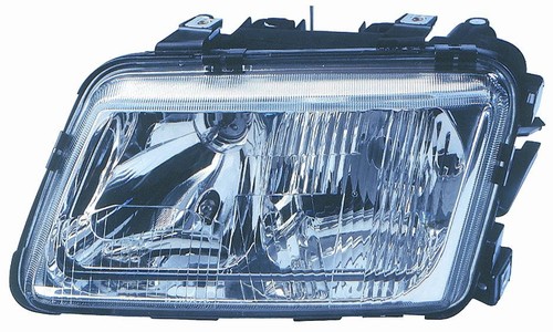 Front projector headlight - front,