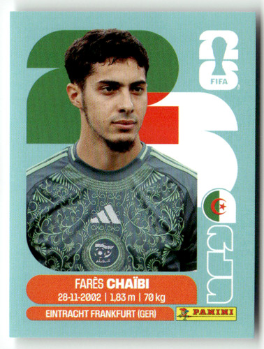 Adesivo panini 2026 mondiali - adesivo,