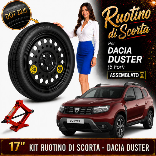 Ruotino scorta dacia - di, 17"