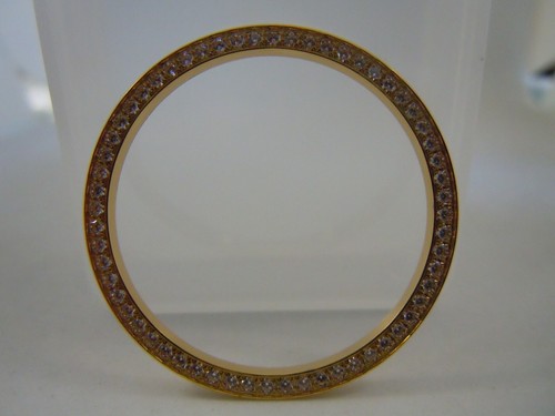 Lunetta gialla zirconi per - lunetta,