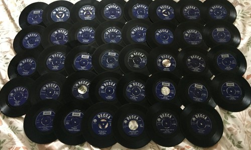 Decca singles rpm x 38 - rpm,
