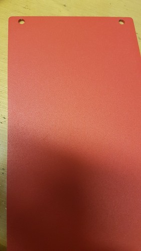 Rosso semilucido rangrizzato