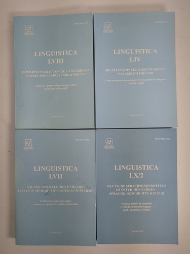 Bücher linguistica lviii - 4,
