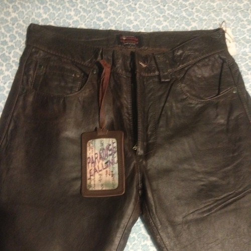 Pantaloni pelle uomo - pelle,
