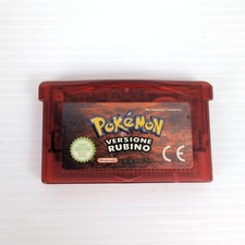 Pokemon Rubino GBA Cartuccia