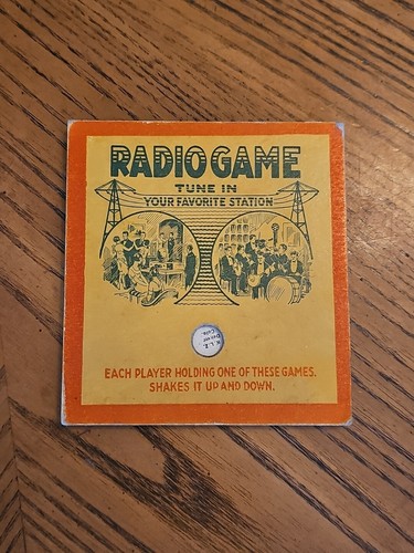 Raro gioco radio vintage shake - raro,