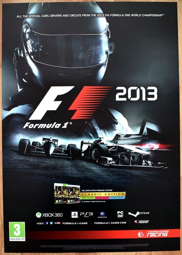 Formula uno 2013 - raro, ps3