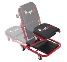 Lettino Sottomacchina 3 in 1 Sgabello Meccanico Officina Regolabile Sotto Auto